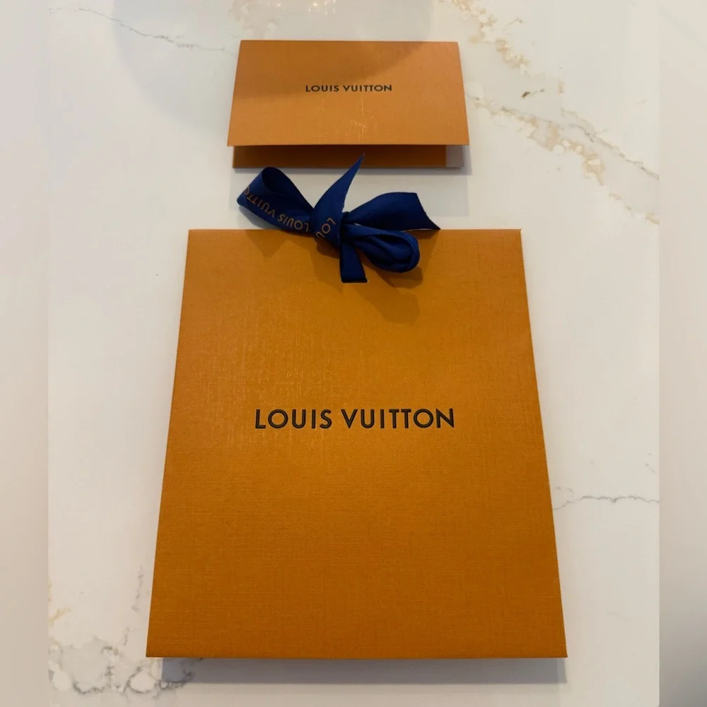 LOUIS VUITTON GIFT BAG WITH RECEIPT ENVELOPE